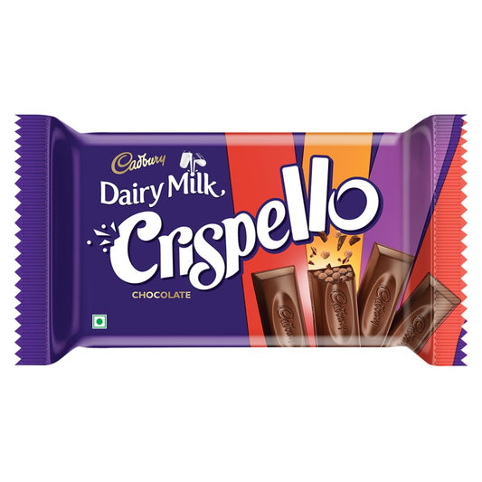 Cadbury Dairy Milk Crispello Chocolate Bar, 35 grams