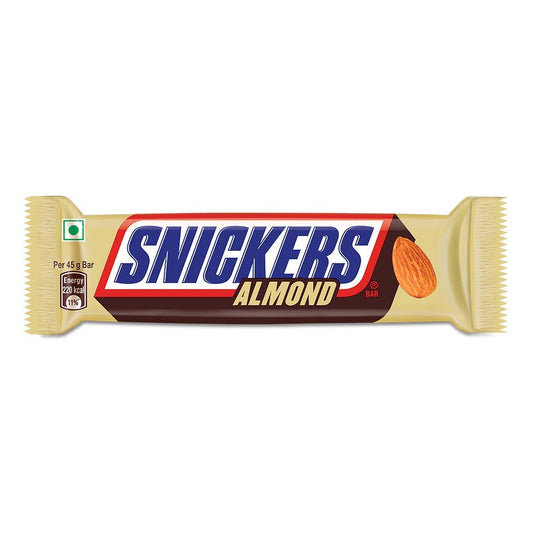 Snickers Almond Filled Chocolate Bars, 22 gas