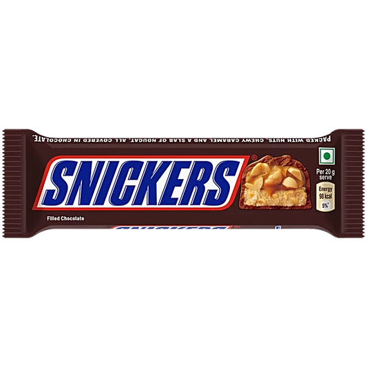 Snickers Peanut Filled Chocolate Bar, 45 g